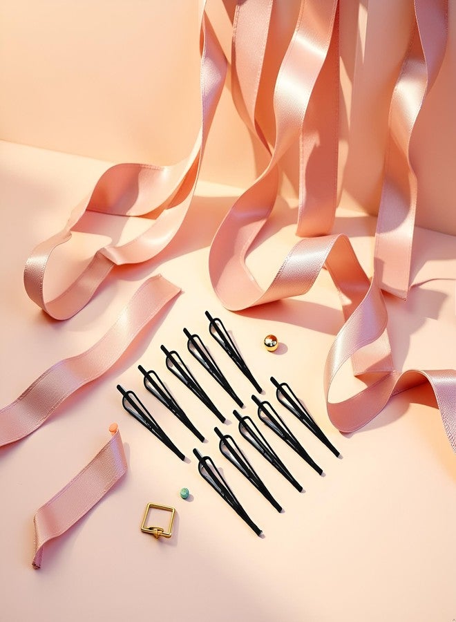 Qintreesify 12Pcs Black Vintage Hair Pins Mini Bobby Pins Fashion BB Clip Invisible Bangs Clip Small Bobby Pins for Women and Girls Hair Styling Pins Hair Accessories - Image 4